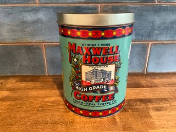 MAXWELL HOUSE Coffee Can Vintage Special Edition 1979 Cheinco J. Chein & Co.