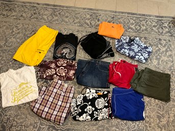 Mens Clothing Lot Size 38 40 XXL Swim Trunks Shorts Tops Quicksilver ONeil Lucky Tommy Bahama