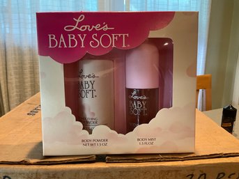 15 Loves Baby Soft Body Powder & Mist Duo - 1.5 Oz Each New In Box