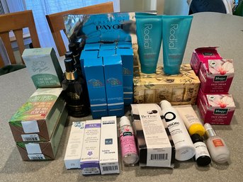 41 Assorted Makeup- Kneipp, Rodial, Mary Kay, Bondi Sands, Payot