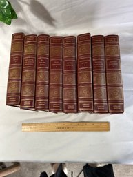 Antique Books Collected Works Classic Library Editions Lot Of 8