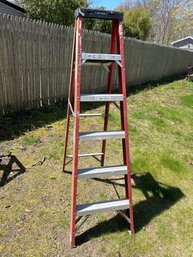 Werner 6 Ft Fiberglass Ladder In Great Shape