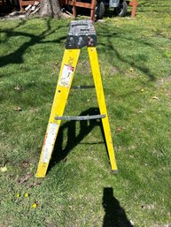 Husky 4 Ft Step Ladder Fiberglass In Great Shape