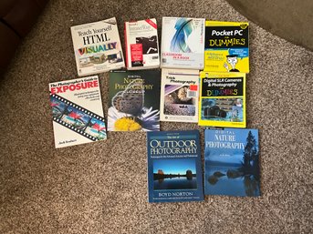 Lot Of Photography And Computer Books