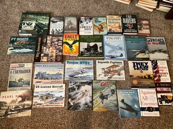 Huge Lot Of 29 War Books, History Books, And More See Photos