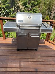 Weber Genesis Model S310 Stainless Steel BBQ In Great Condition Propane Tank Not Included