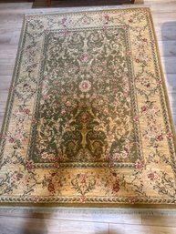 Antiquity Hand Tufted Area Rug - Vienna Olive 5 Ft 5 In X 7 Ft 8 In Excellent