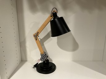 Tomons Desk Lamp, Natural Wood Table Lamp, Reading Light