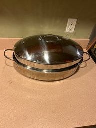 Bare That Stainless Steel Roaster Pan In Excellent Condition