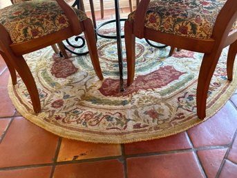 70.5 Inch Round Under Table Area Rug