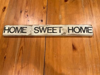 27 Inch Distressed Home Sweet Home Wood Sign