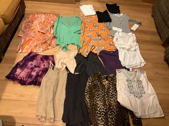 Large Lot Of Ladies Size Small Clothing