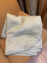 King Size Sage Coverlet Hotel Collection Layering Blanket