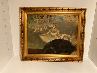 Custom Framed Fine Art Degas Ballerina Print