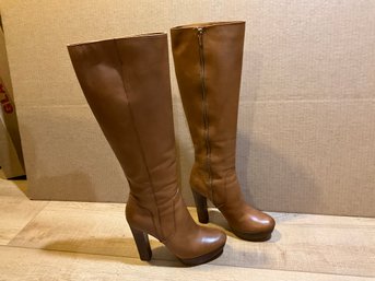 Ladies, Michael Kors Brown Boots Size 8
