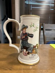 Norman Rockwell 8 Inch By 4 Inch Limited Edition Of 9800 The Mysterious Malady The Four Seasons Series For1958