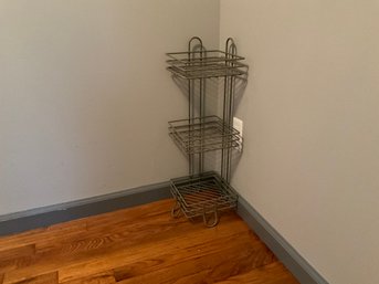 Free Standing Bath Tower - 3 Shelf Corner Shelf