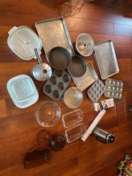 Dessert, Baking Lot, Cookie Sheets, Cupcake, Cake, Baking Dishes, Double Boiler Baking Mats See Photos