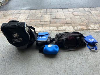 Lot Of Carry Bags And Small Cooler Bag Good For All Activities