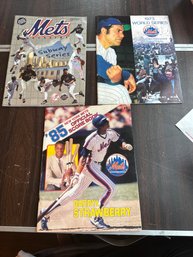 Mets 1973 World Series Program Subway Series 1999 1985 Official Score Book