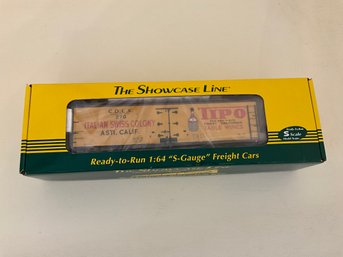 The Showcase Line, S Scale, S Helper Service Inc. Tipo Table Wine, Train Car In The Box