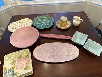 Spring Summer Hostess Serving Lot Beautiful Colors Floral Patterns See All Photos.