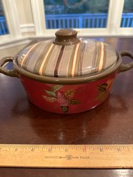 Octavia Hill Collection Casserole Dish, Vintage Cookery, Ceramic Baking Dish, 90s Servingware, 1990's Dining,