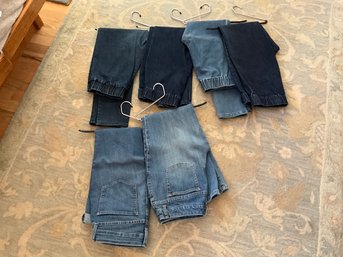 Lot Of Ladies Jeans Size Medium Size 8 Liz Claiborne NYDJ Soft Surroundings