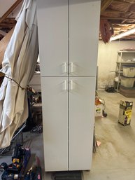 7 Ft X 2 Ft X 2 Ft Large White Storage Cabinet Great For Basement Or Garage