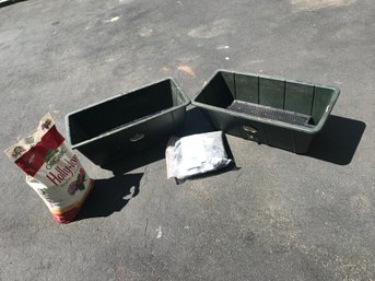 Earth Garden Boxes With Evergreen And Azalea Food