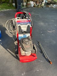 Troy Bilt Pressure Washer 2600 Psi 2.3 Gallon Per Minute With Extra Wands Has An Ez Start Honda GVC 160 Works