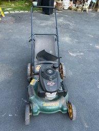 Yard Man 21 Inch GVC 160 Honda Motor Rear Bagger Lawnmower Works Great