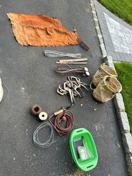 Lot Of Welding Accessories And Welding Smock.