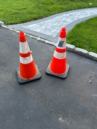 Set Of Road Cones Great For Your Truck