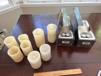 Lot Of Flameless Candles No Mess No Wax No Smoke. See Photos 2 Brand New Inbox.