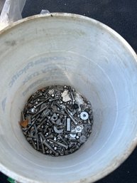 Like The Saying Goes A Bucket Of Bolts. Plus Nuts And Washers Assorted Types