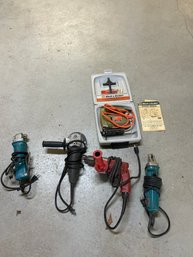 Lot Of Power Tools All Work Great Drill Ratchet Saw Nibbler Grinder All Brand Names Great Lot