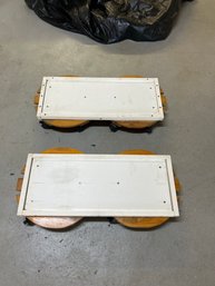 29x14 Rolling Plant Holders Great For The Deck