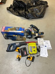 Lot Or Ryobi Battery Operated Power Tools They All Work Great