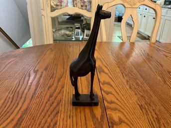 10 Inch Hand Carved Giraffe