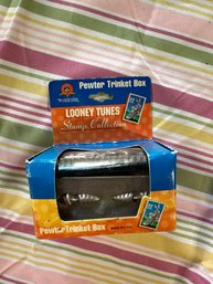 Looney Tunes Stamp Collection, Bugs Bunny Pewter Trinket Box