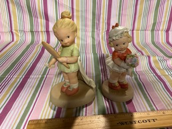 2 Enesco Members Only Figurines - Now Im The Fairest Of Them All And Im The Girl For You