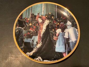 Limited Edition The Hamilton Collection Wizard Of Oz Commemorative Plate Collection 50th Anniversary 1989 'If