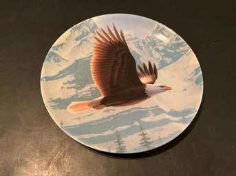 KNOWLES 'The Bald Eagle' 1988  Limited Edition Majestic Birds Collector's Plate