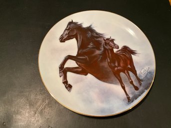 The Black Stallion Collectors Plate By Fred Stone American Artists 1983