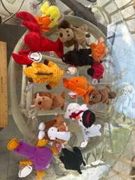 Lot Of 15 TY Original Beanie Babies All With Protective Tag Covers All Excellent