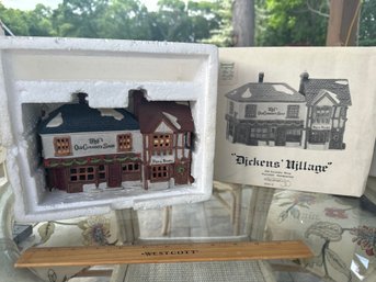 Dept 56: The Old Curiosity Shop- Dickens' Village Series Department 56 Vintage Christmas Village No Light