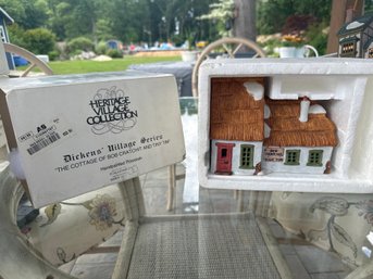 Heritage Village Collection Dickens' Village Series The Cottage Of Bob Cratchit And Tiny Tim Department 56