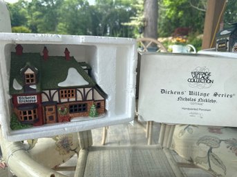 Dept 56 Nicholas Nickleby Cottage 59250 Shops Of Dickens Village Series Collection The Christmas Carol