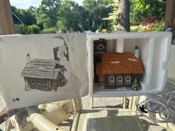 Dept 56 Heritage Village Collection Dickens' Series Ivy Glen Church Damage Box